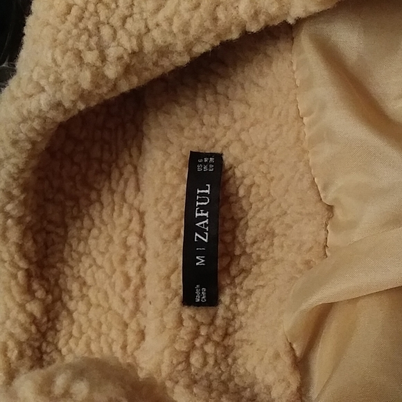 Zaful faux fur teddy jacket - Picture 4 of 8